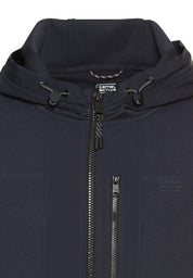 Sweatshirtjacke aus Baumwolle - 48-Dark Navy - Blau