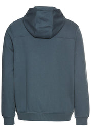 Sweatshirtjacke aus Baumwollmix - 47-Tinted Blue - Blau