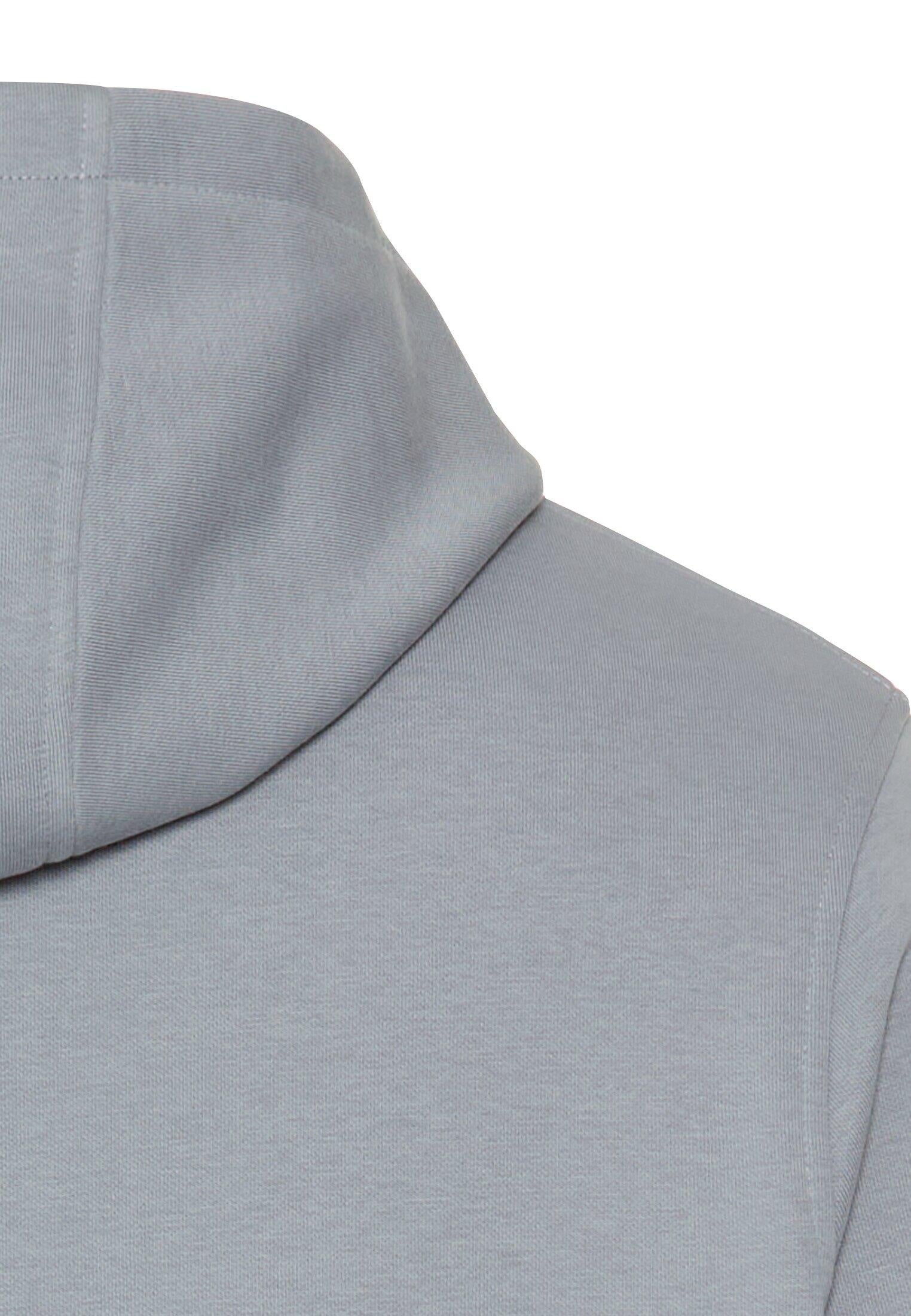 Sweathoodie aus Baumwollmix - 43-Stone Blue - Blau