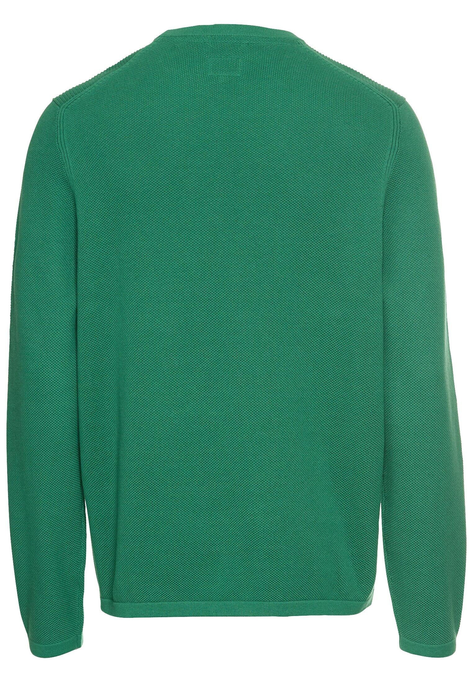 Pullover aus reiner Baumwolle - 38-Fir Green - Grün
