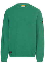 Pullover aus reiner Baumwolle - 38-Fir Green - Grün
