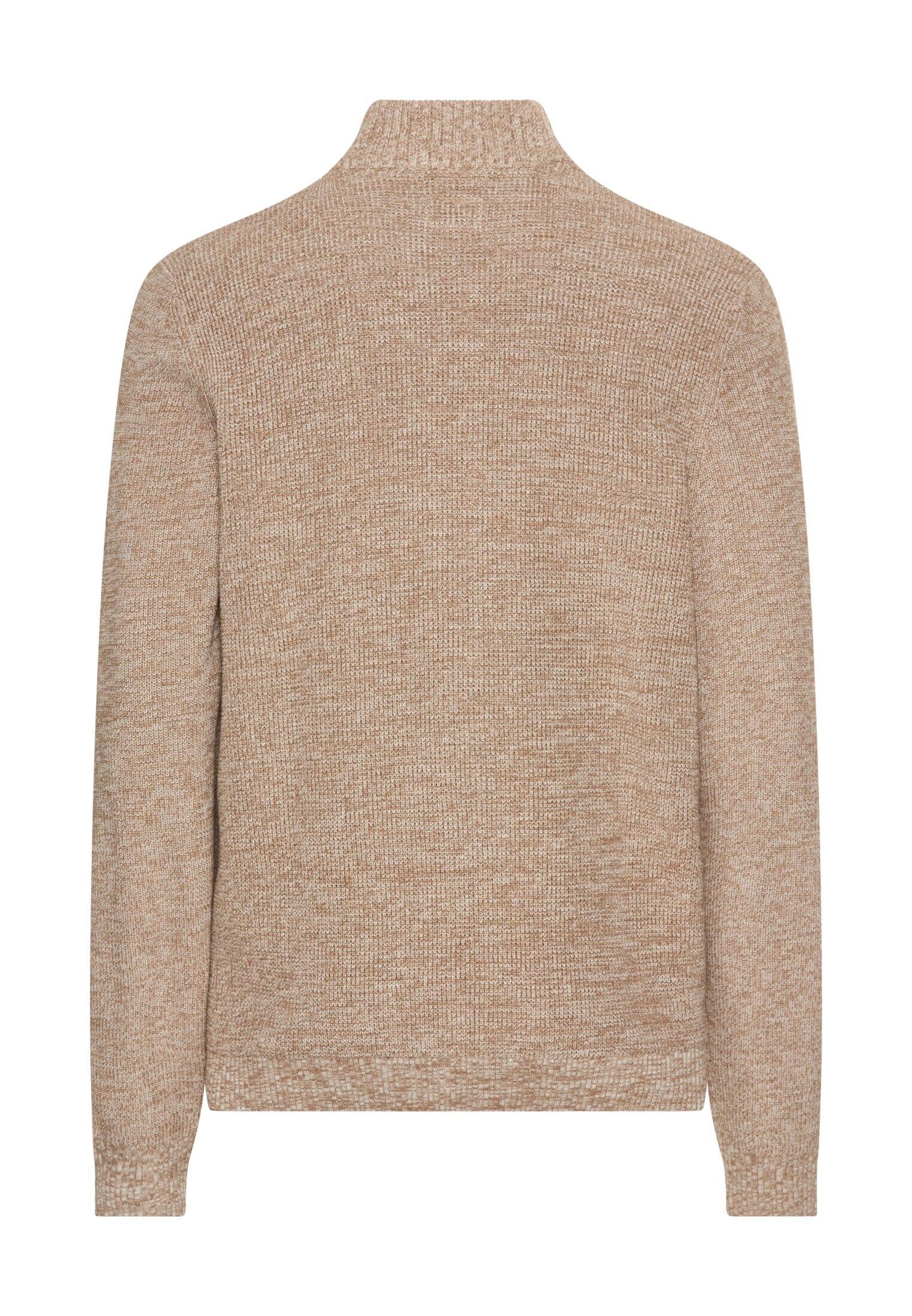 Strickjacke aus Baumwollmix - 11-Oatmeal - Beige