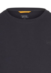 Langarmshirt aus Baumwollmix - 48-Dark Navy - Blau