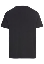 T-Shirt aus Baumwolle - 48-Dark Navy - Blau