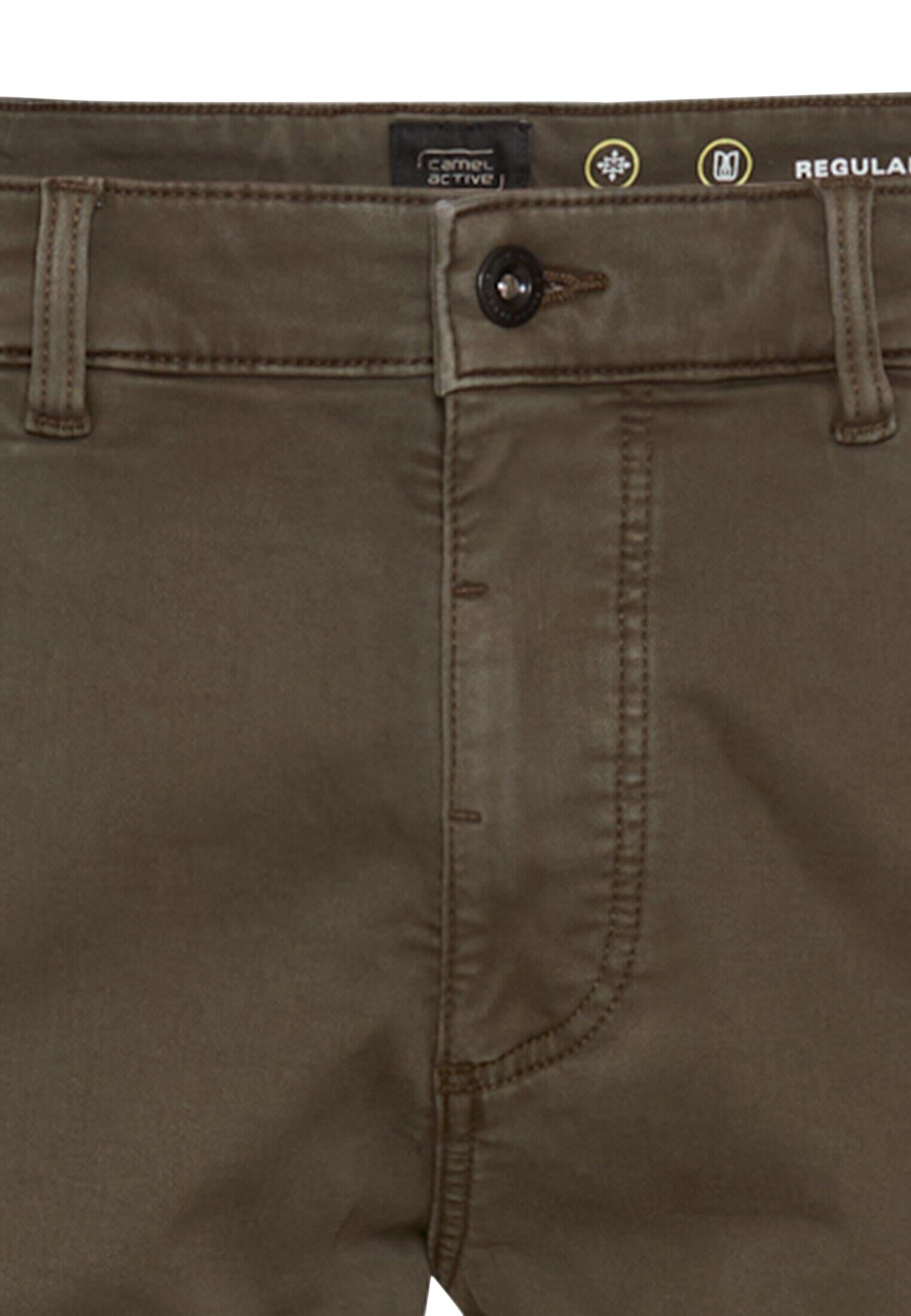 Chinohose Regular Fit - 27-Dark Brown - Braun