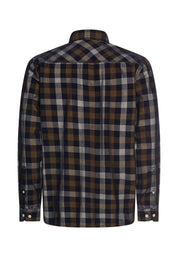 Freizeithemd Regular Fit - 27-Dark Brown - Braun