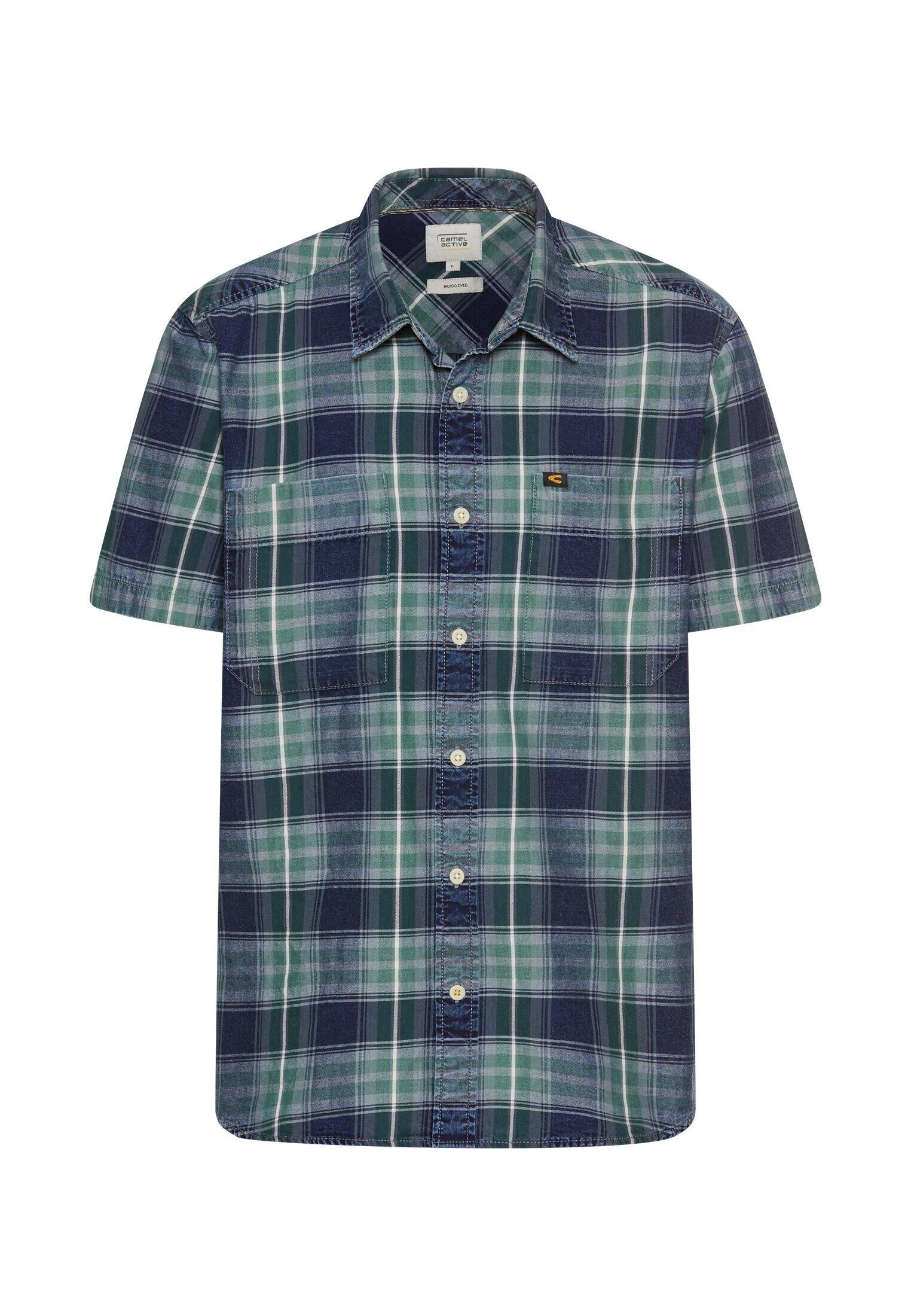 Freizeithemd Regular Fit - 38-Fir Green - Grün