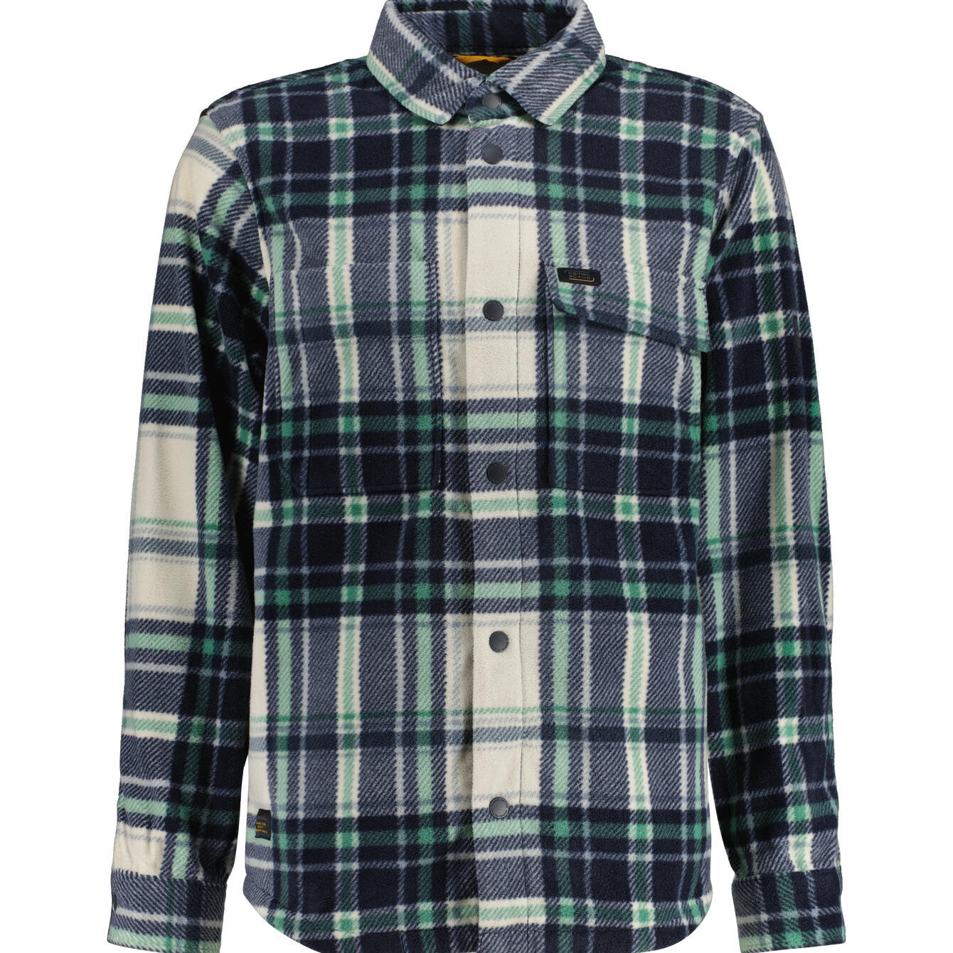 Overshirt kariert - 38-Fir Green - Grün