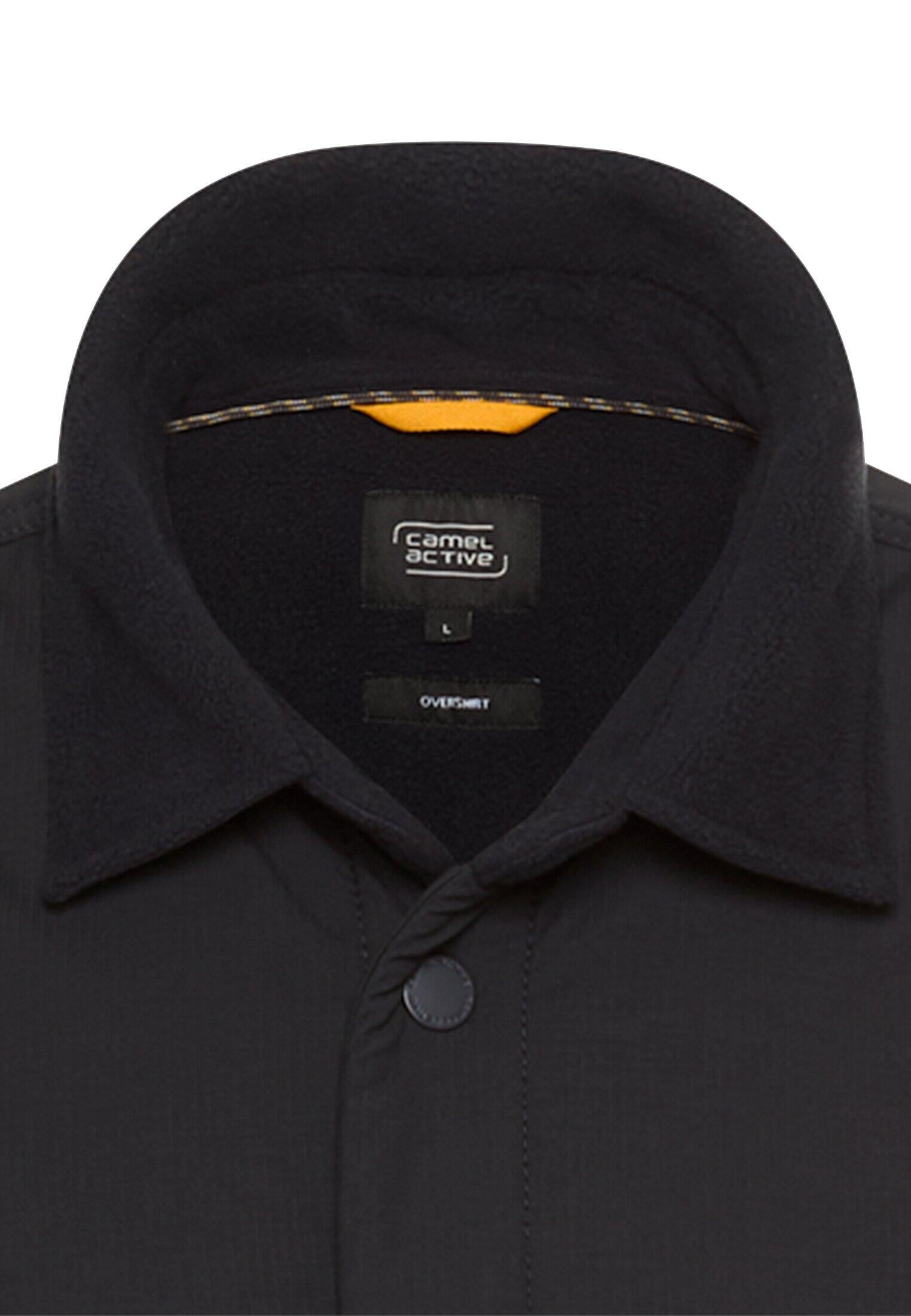 Overshirt Regular Fit - 48-Dark Navy - Blau