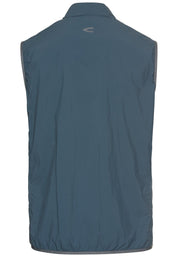 Weste mit Stehkragen - 47-Tinted Blue - Blau