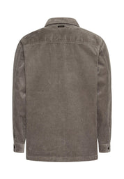 Overshirt aus Cord - 06-Stone Gray - Grau