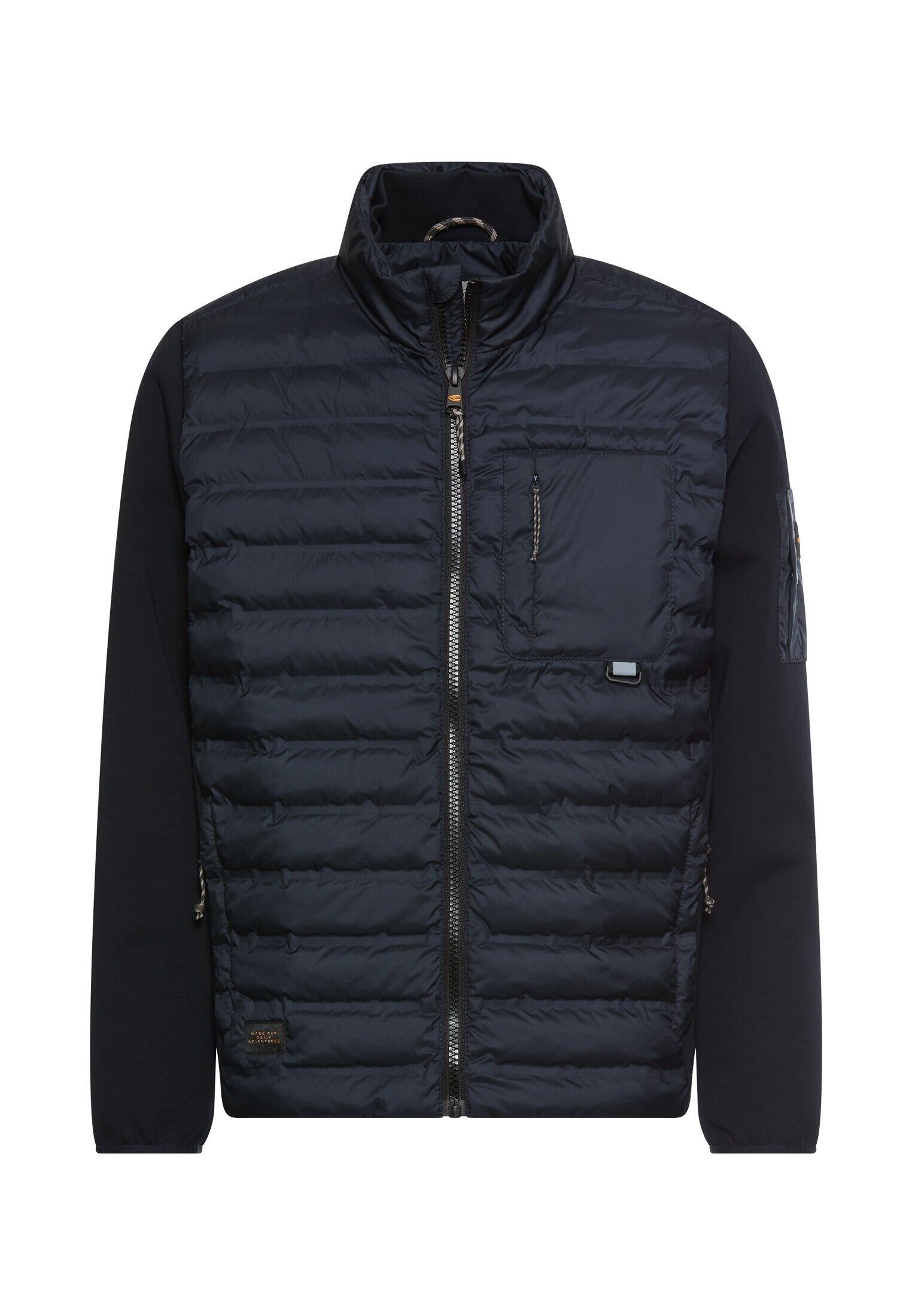 Steppjacke mit Stehkragen - 48-Dark Navy - Blau