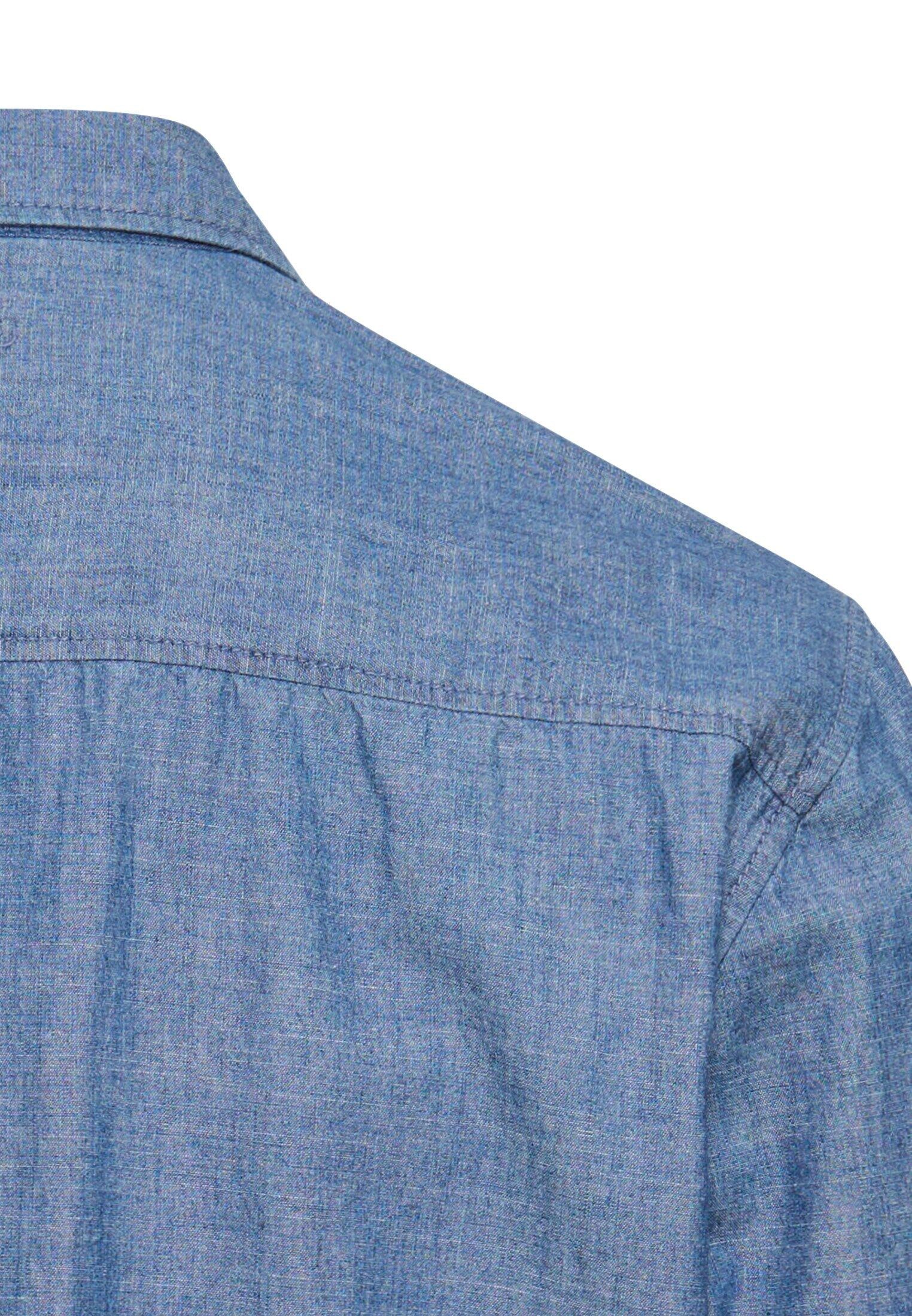 Freizeithemd Regular Fit - 45-Stormy Blue - Blau