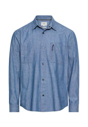 Freizeithemd Regular Fit - 45-Stormy Blue - Blau