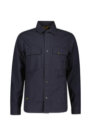 Overshirt aus Baumwolle - 48-Dark Navy - Blau