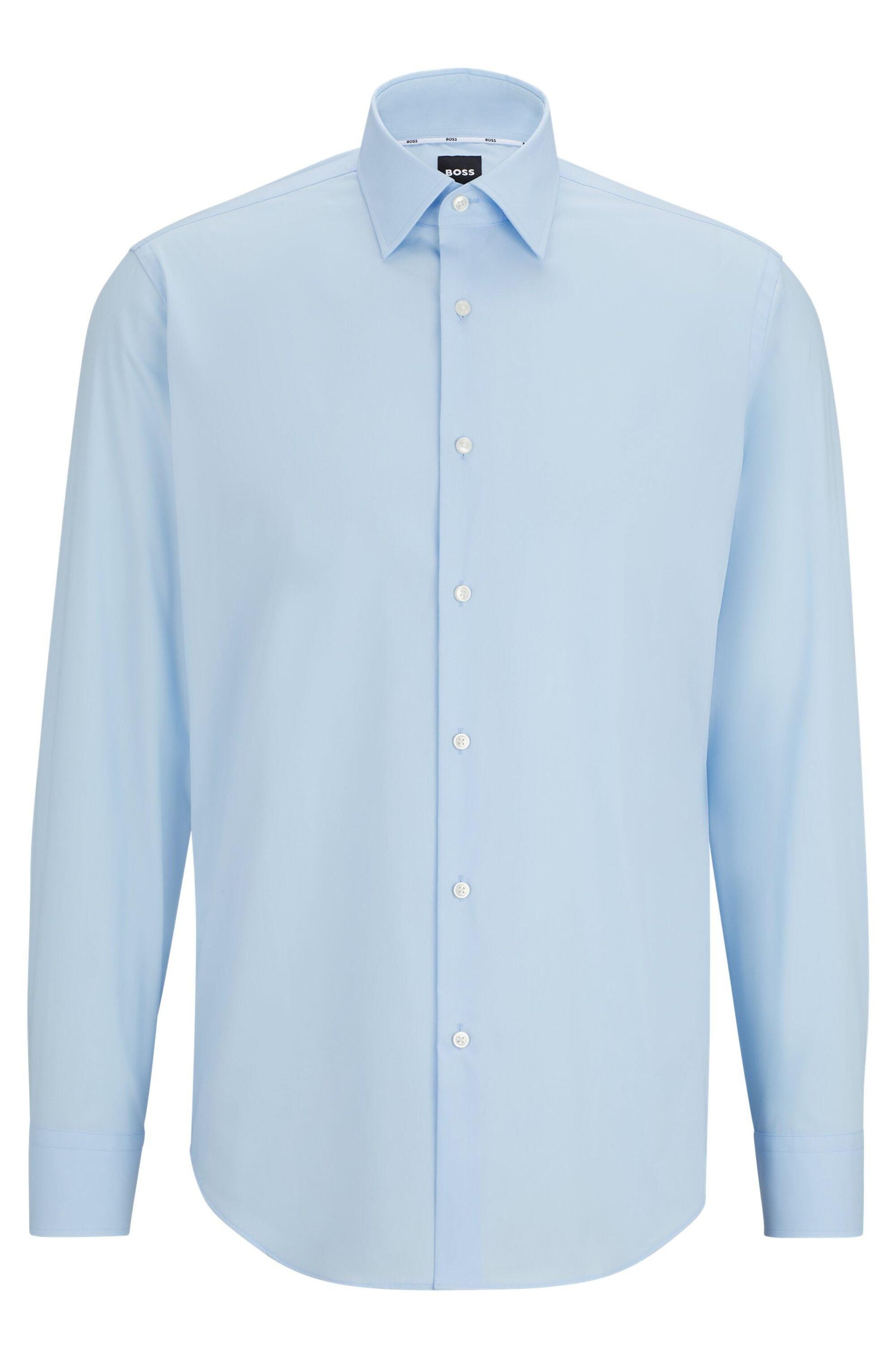 Hemd Regular Fit - 452-Light/Pastel Blue - Blau