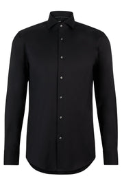 Hemd Slim Fit - 001-Black - Schwarz