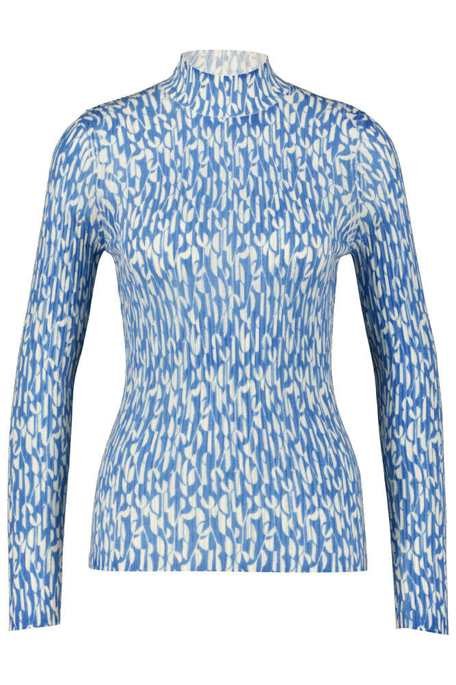 Longsleeve aus Schurwolle - 969-Open Miscellaneous - Blau