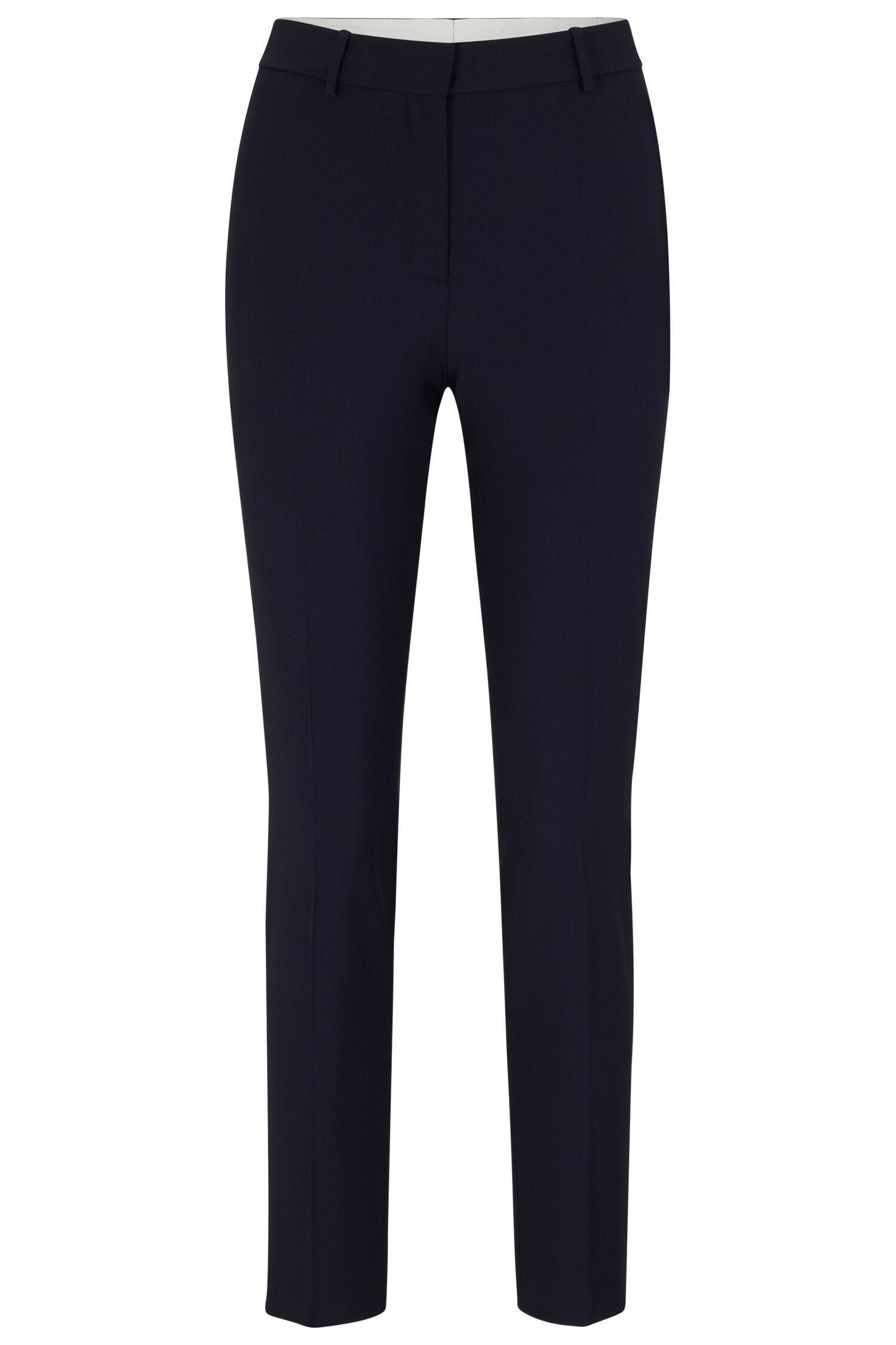 Feine Hose Slim Fit - 404-Dark Blue - Blau