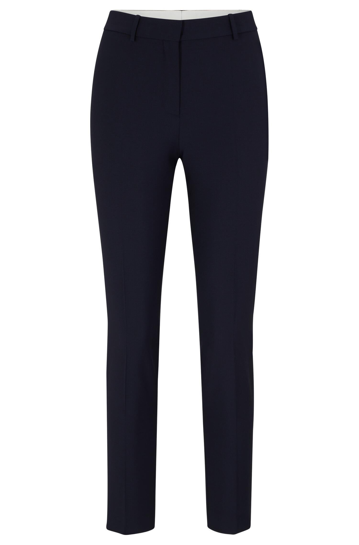 Feine Hose Slim Fit - 404-Dark Blue - Blau