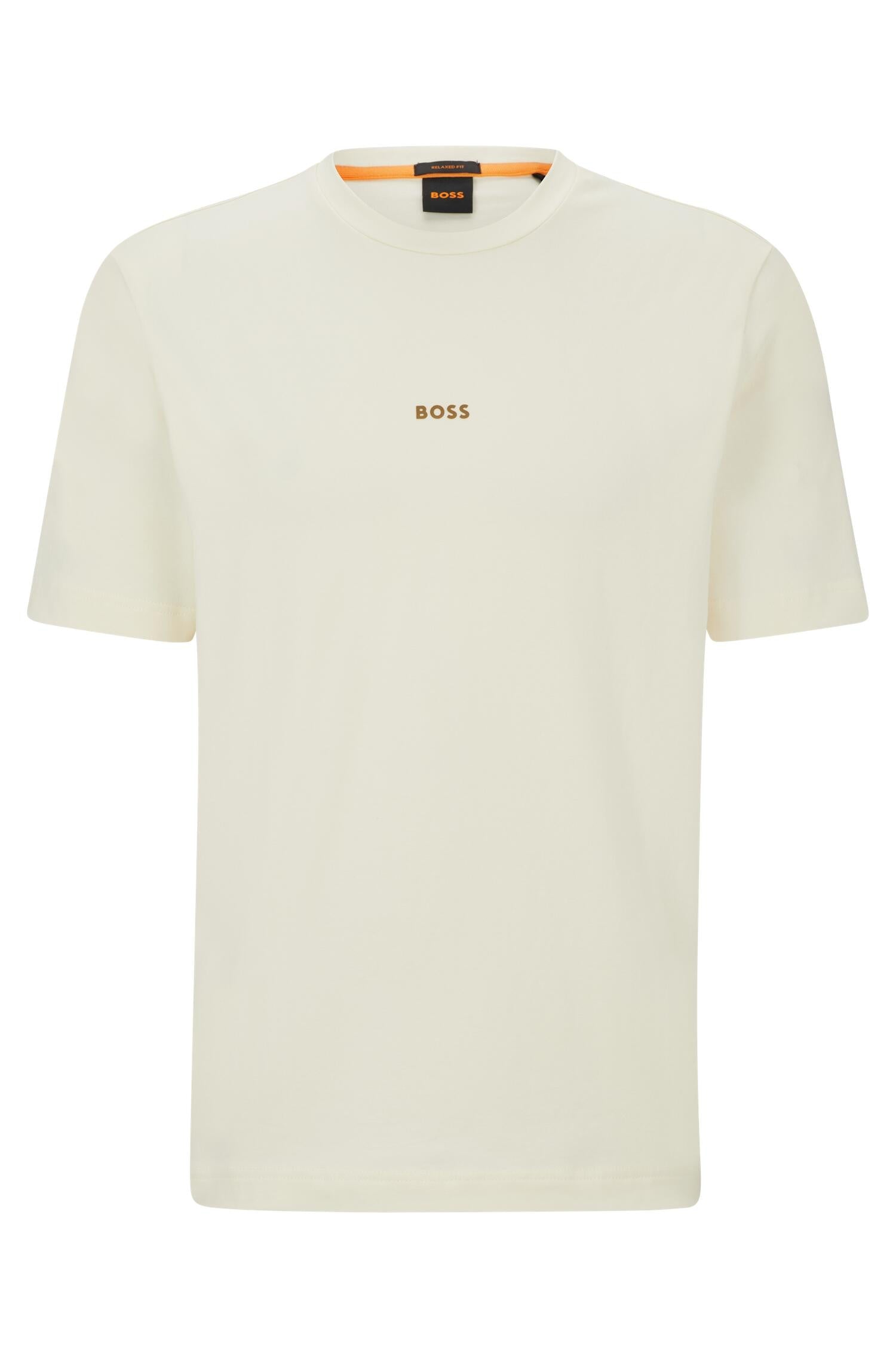 T-Shirt aus Baumwolle - 277-Light Beige - Beige