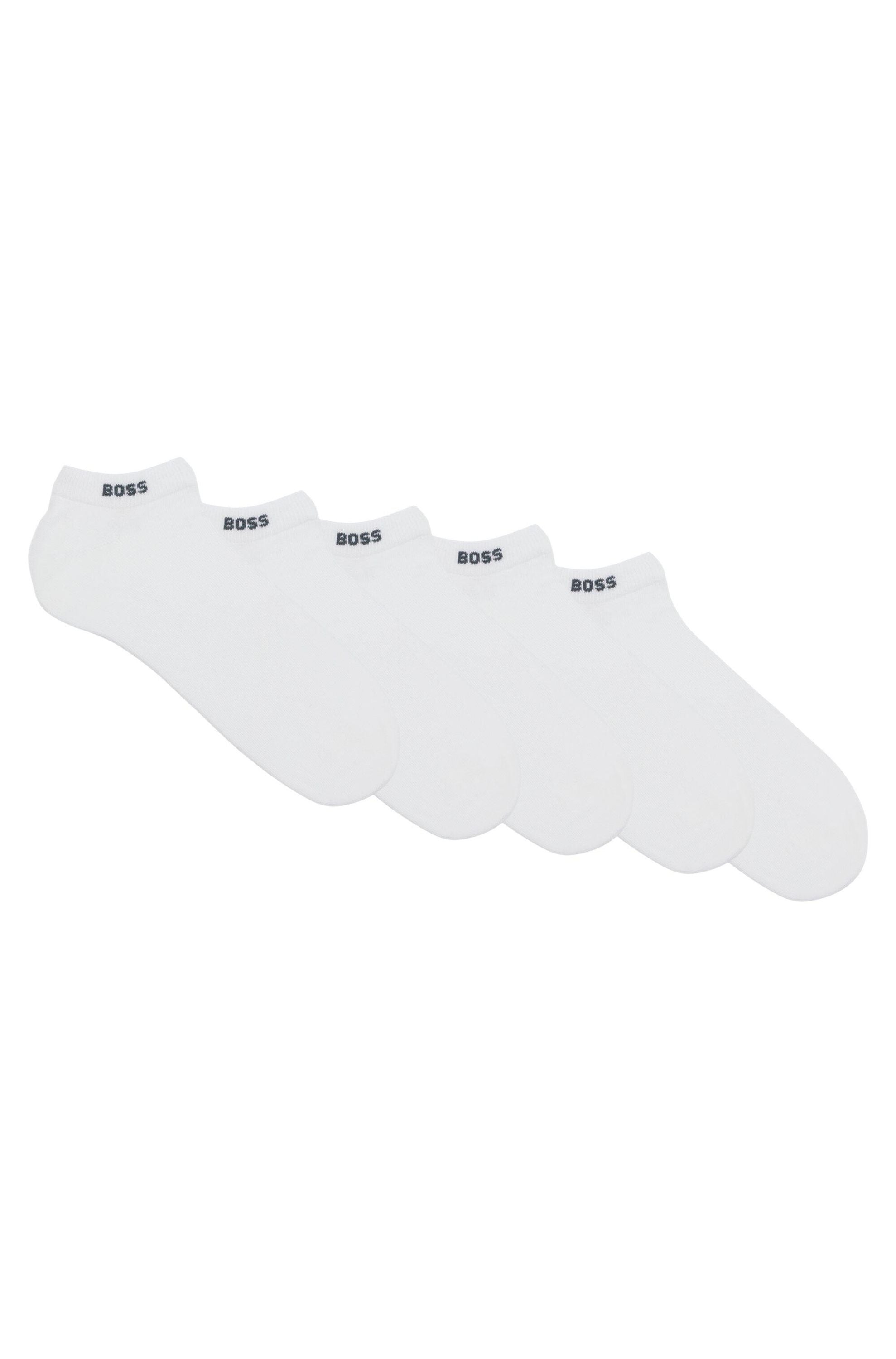 Socken 5er-Pack aus Baumwollmix - 100-White - Weiß