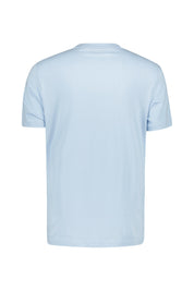 T-Shirt mit Logoprint - 455-Light/Pastel Blue - Blau