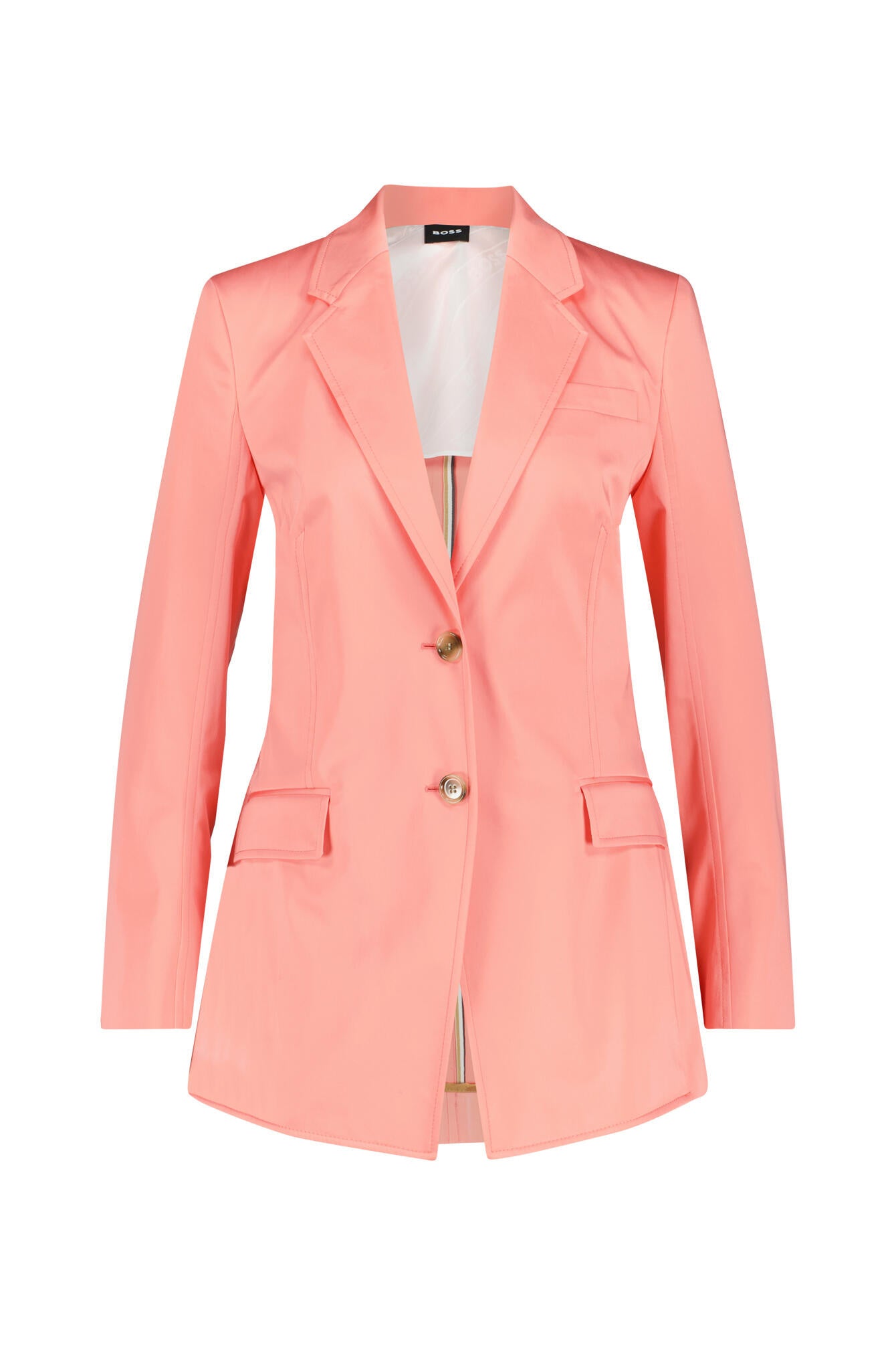 Einreihiger Blazer - 550-Open Purple - Rosa