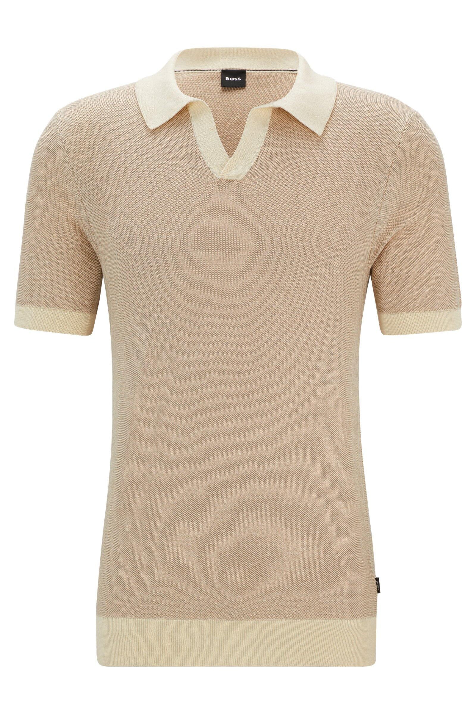 Polopullover - 131-Open White - Beige