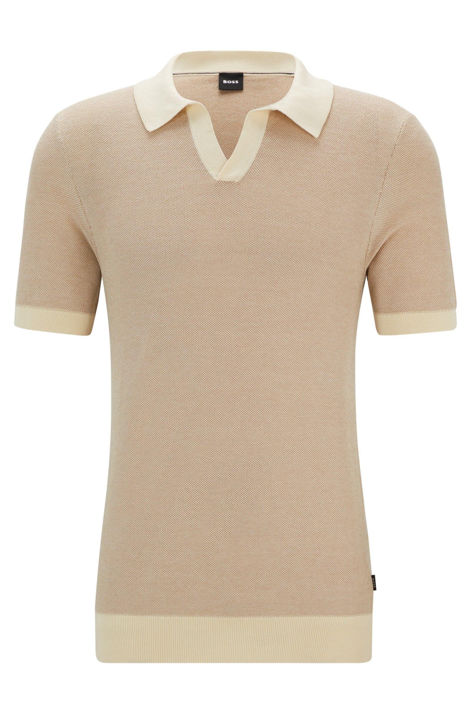 Polopullover - 131-Open White - Beige