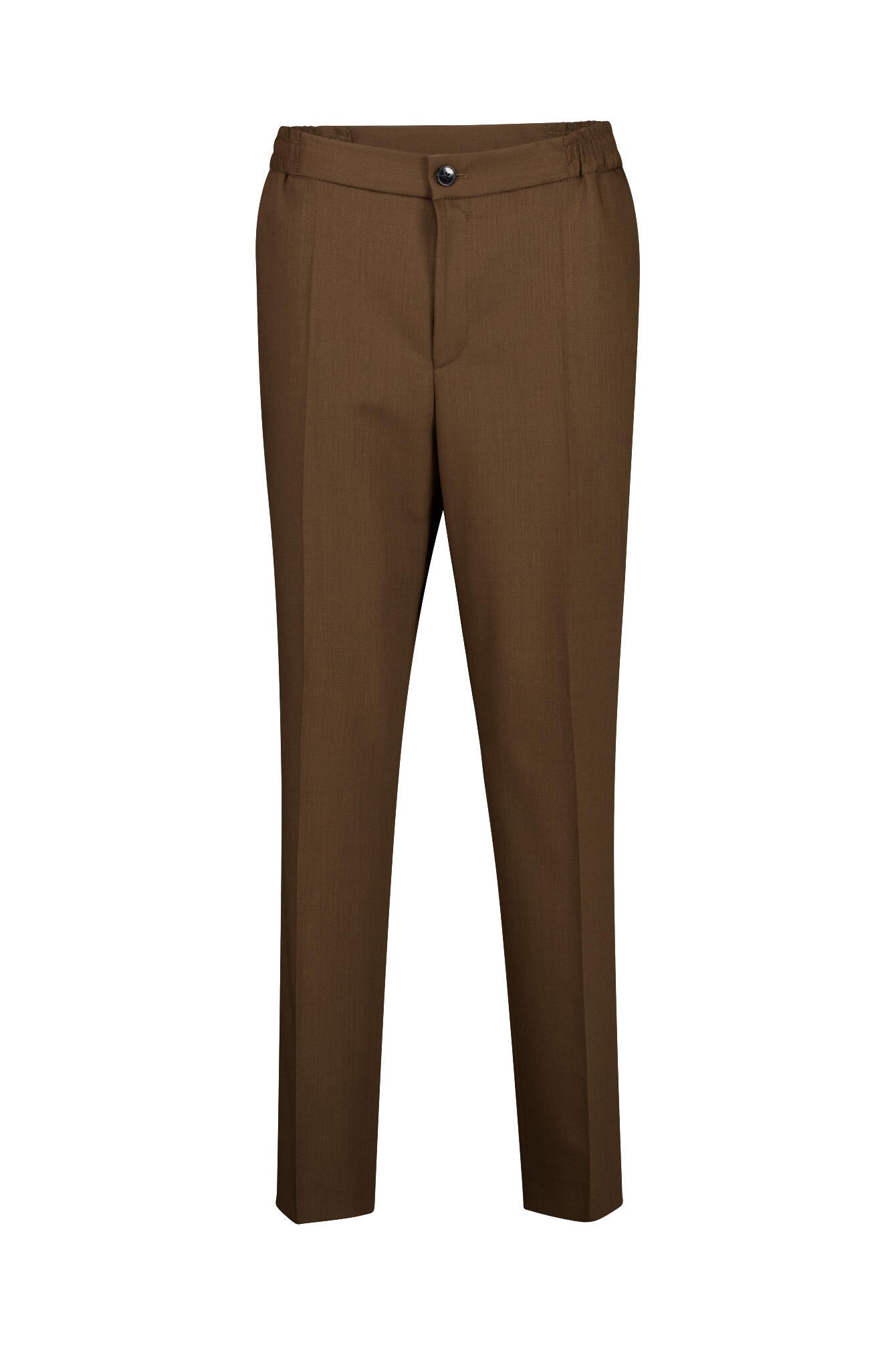 Businesshose Slim Fit - 212-Medium Brown - Braun