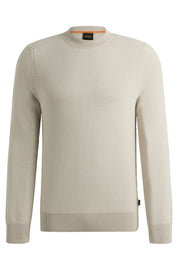 Pullover aus Baumwoll-Mix mit  Struktur - 271-Light Beige - Beige