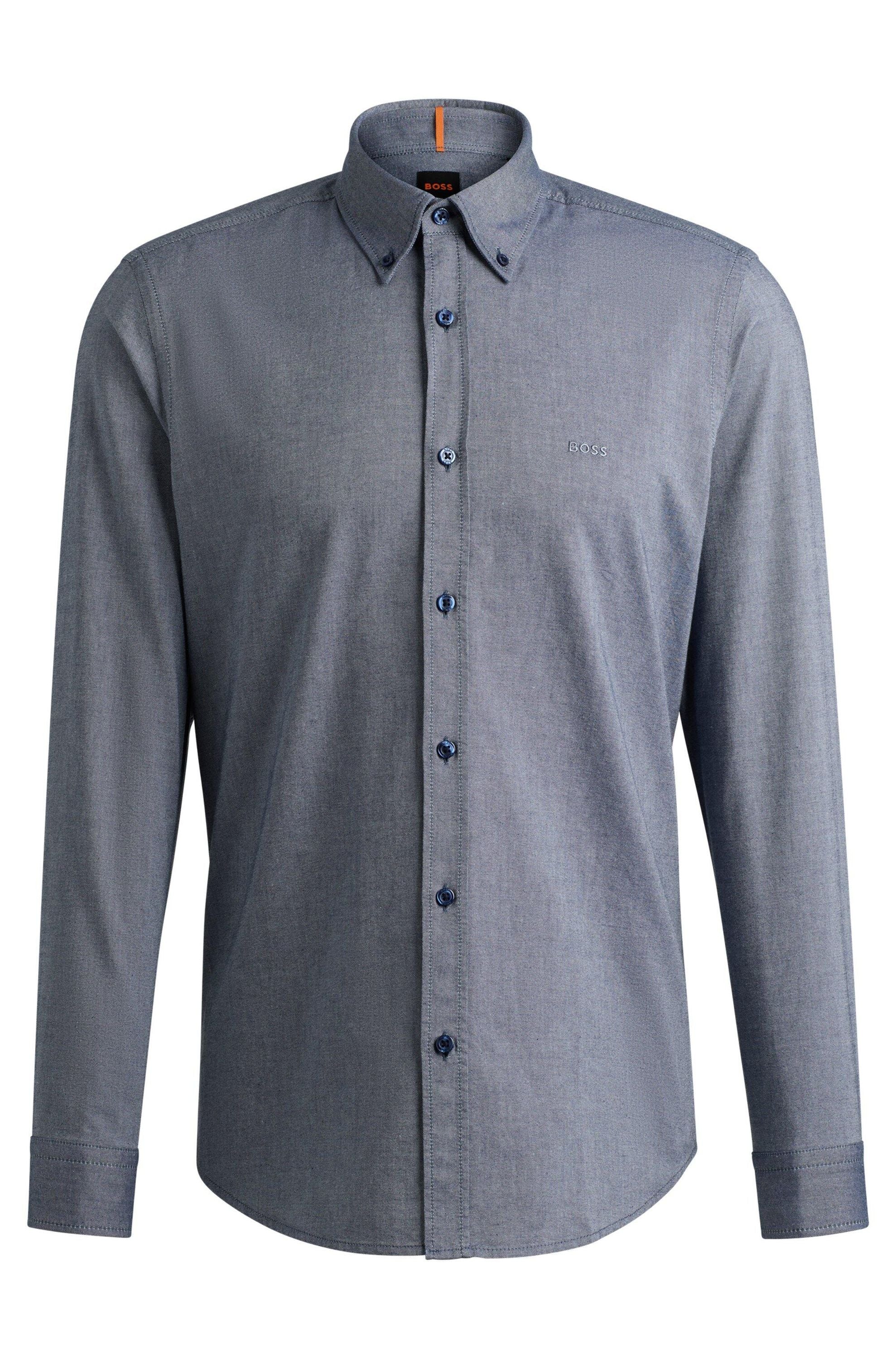 Hemd Regular Fit - 418-Navy - Blau