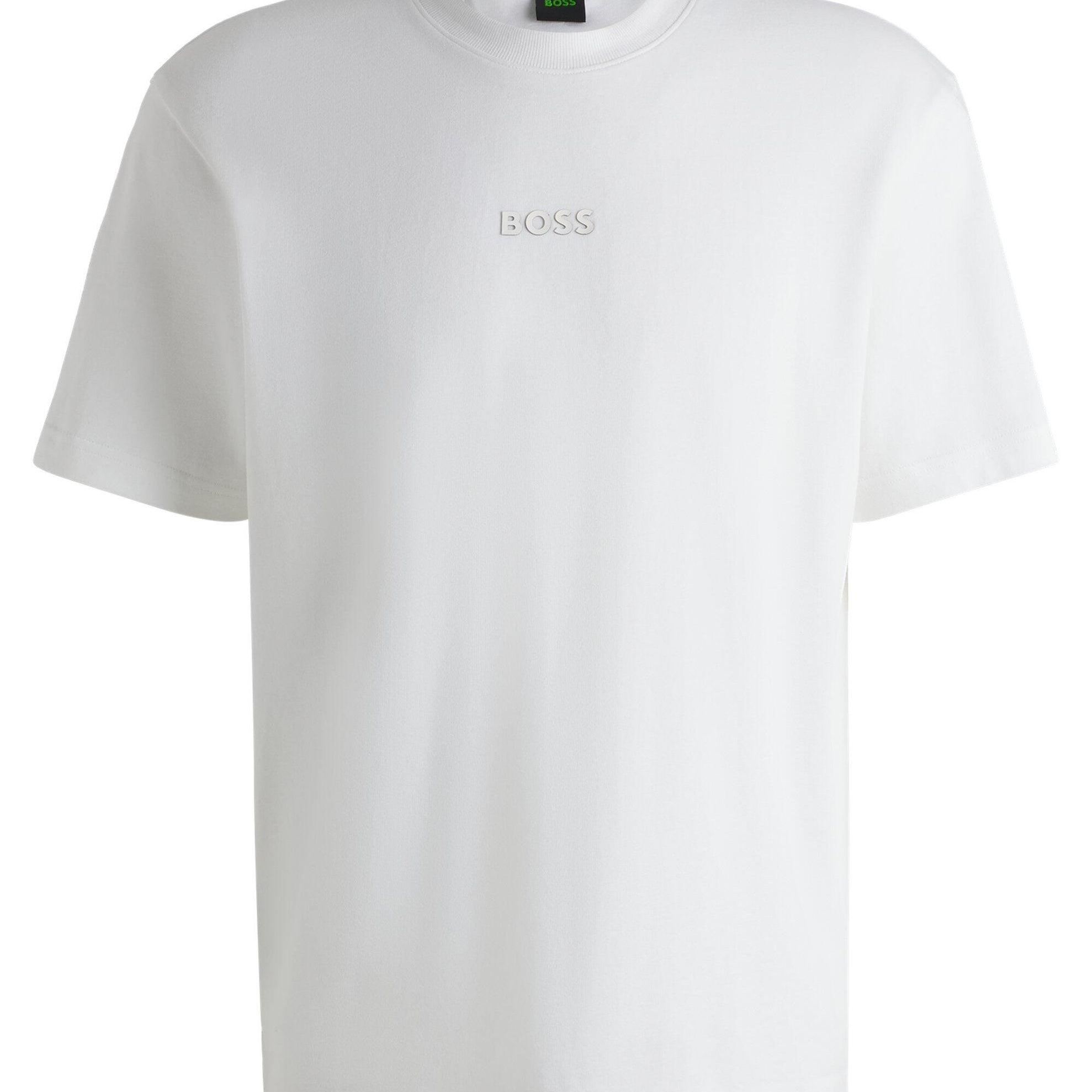 T-Shirt aus Baumwolle - 100-White - Weiß
