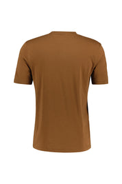 T-Shirt mit Logoprint - 212-Medium Brown - Braun