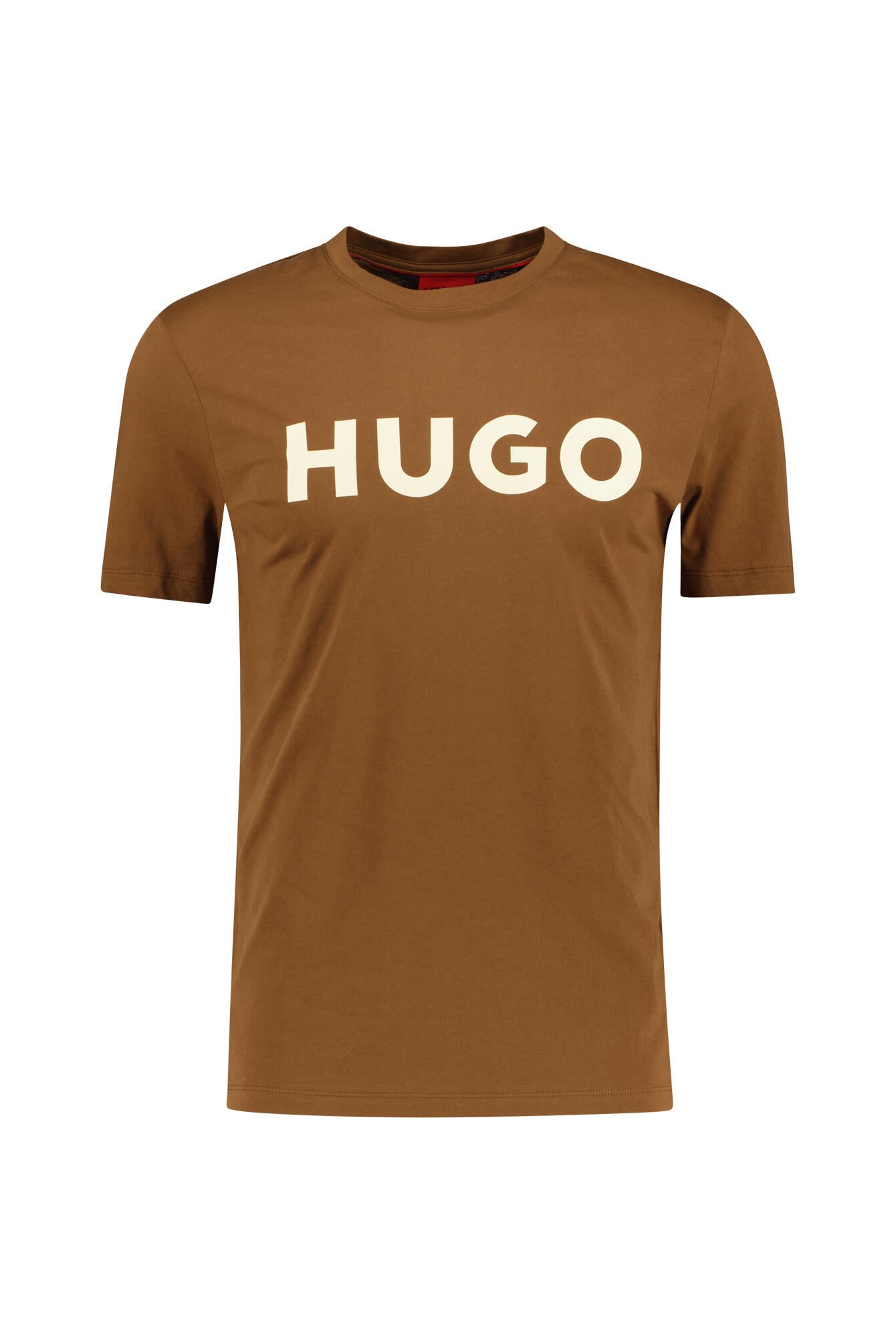 T-Shirt mit Logoprint - 212-Medium Brown - Braun