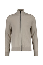 Strickjacke aus Schurwolle - 271-Light Beige - Beige