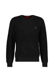 Sweatshirt aus Viskosemix - 001-Black - Schwarz