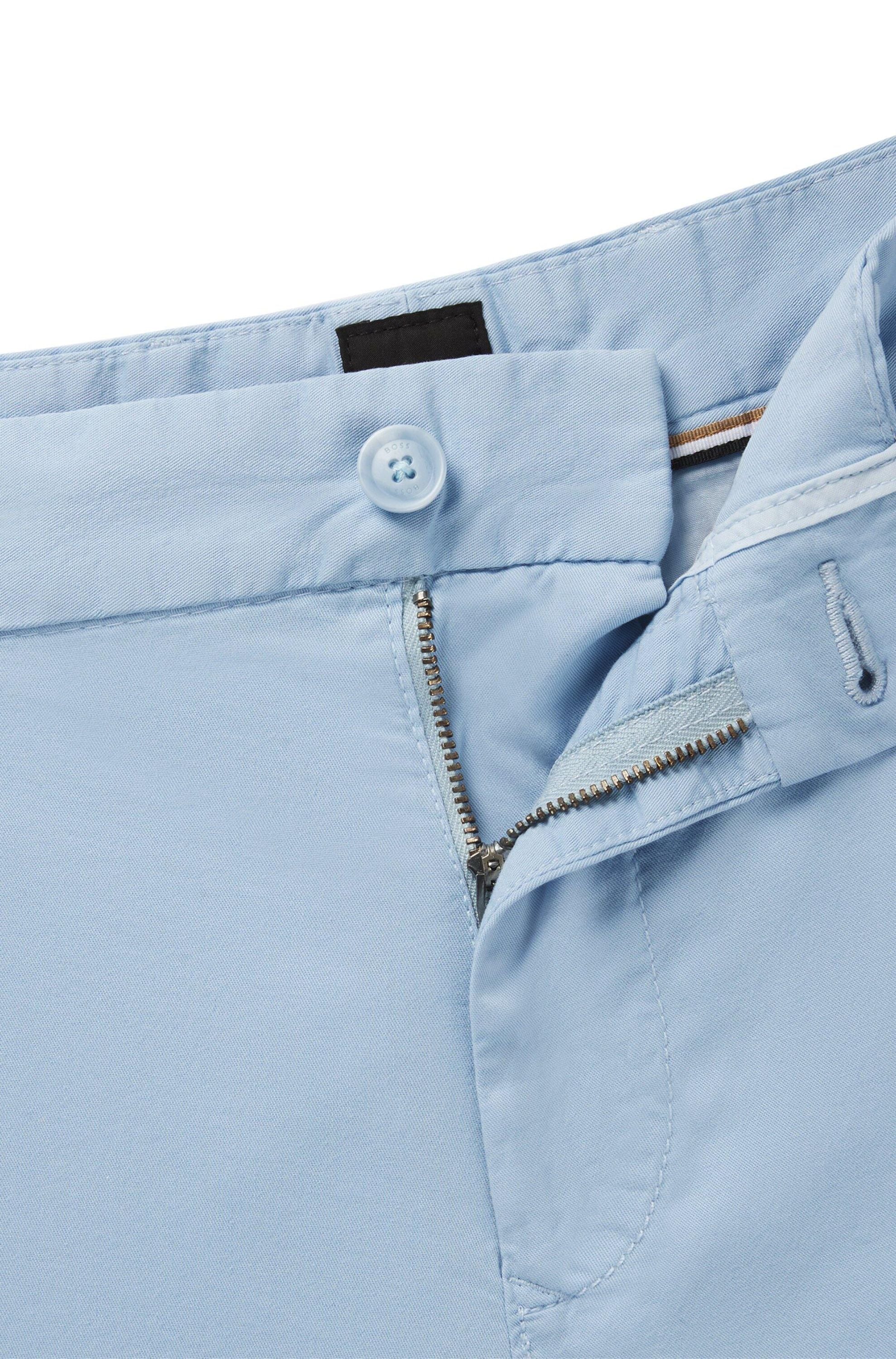 Chinoshorts Slim Fit - 450-Light/Pastel Blue - Blau