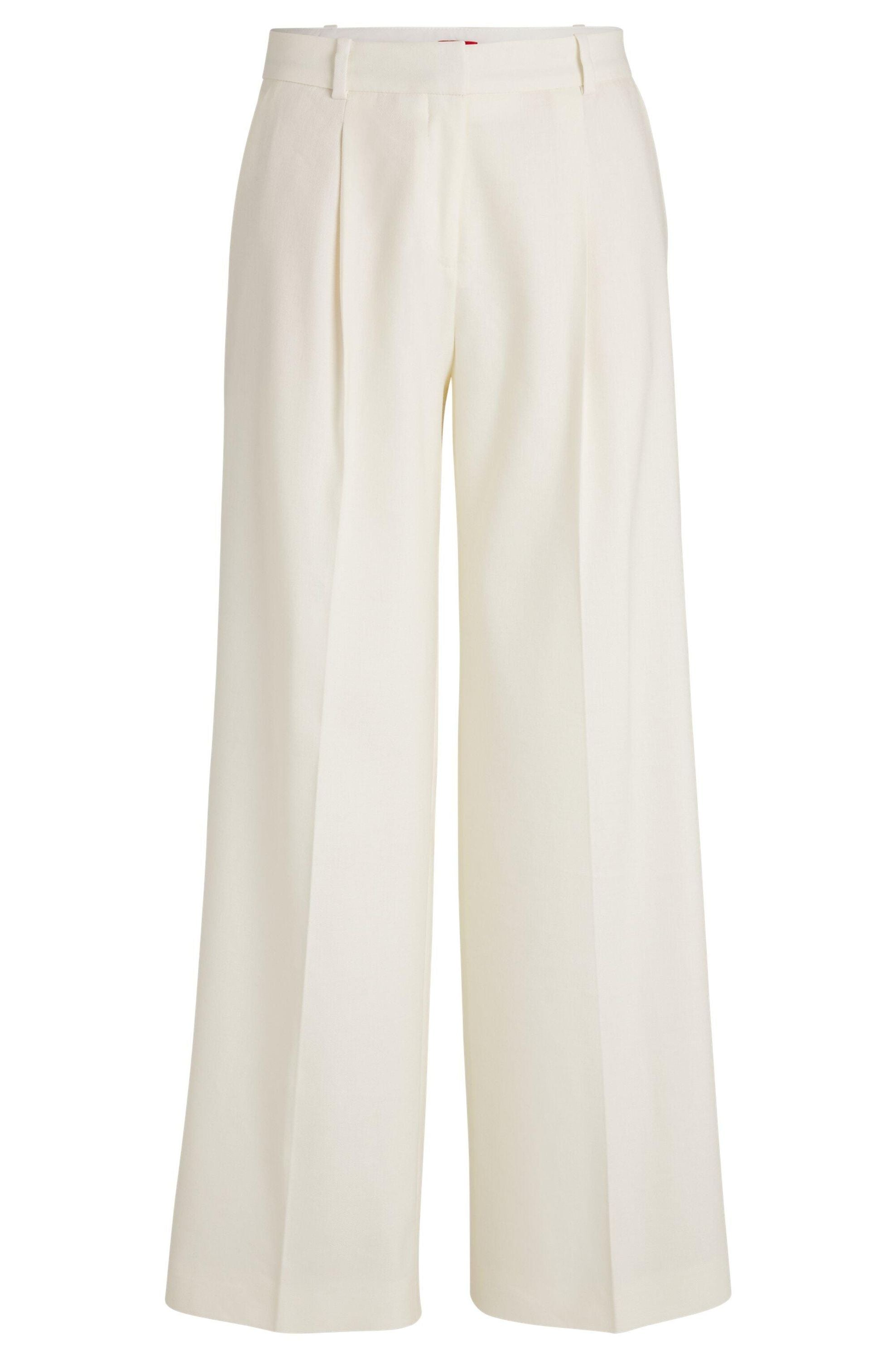 Hose HALATI Wide Leg - 102-Natural - Creme