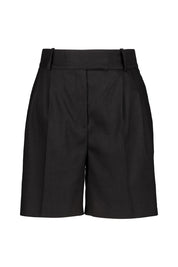 Shorts aus Leinen - 001-Black - Schwarz