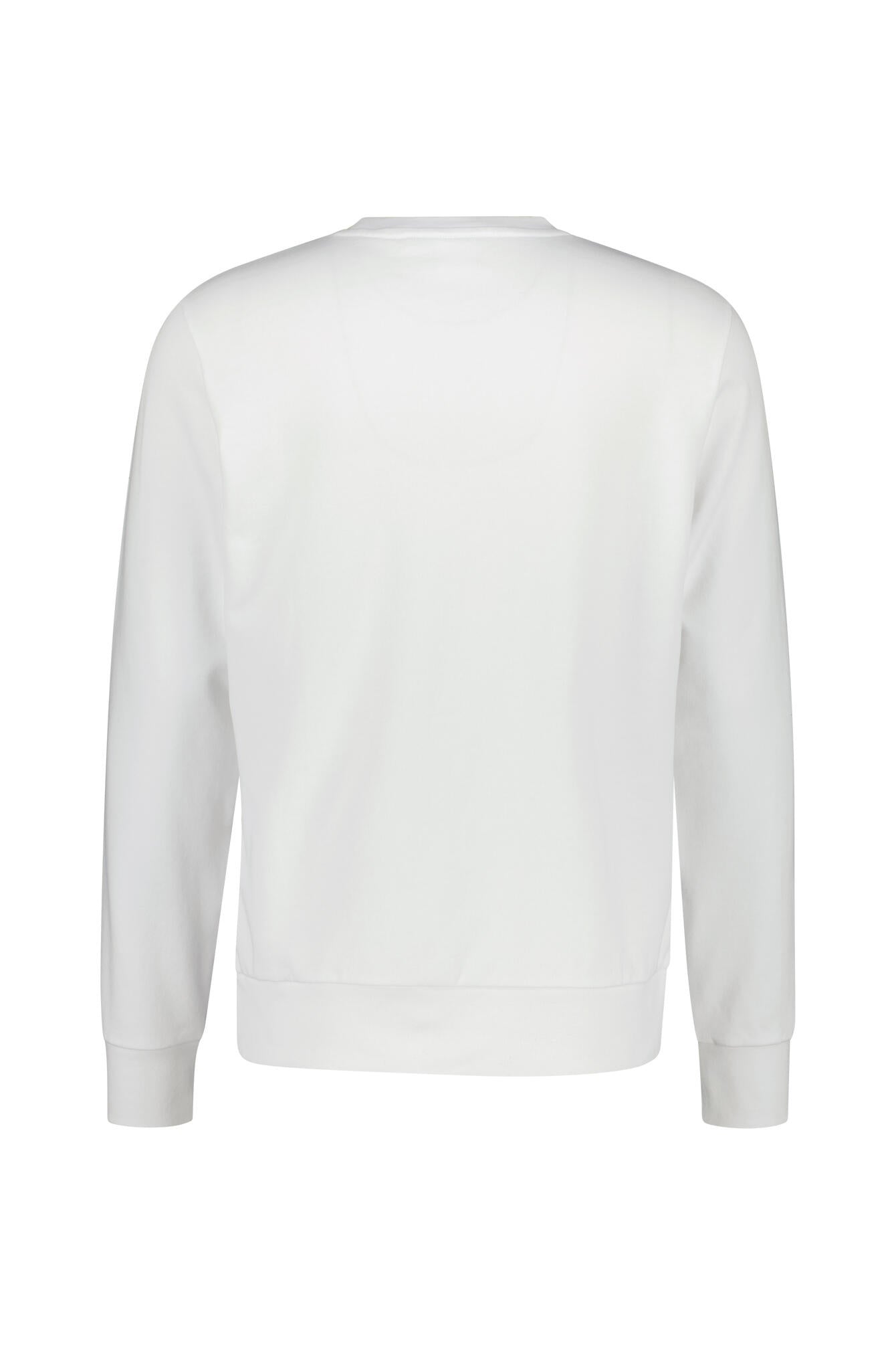 Sweatshirt aus Baumwolle - 100-White - Weiß