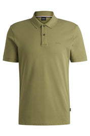 Poloshirt aus Baumwolle - 311-Medium Green - Grün