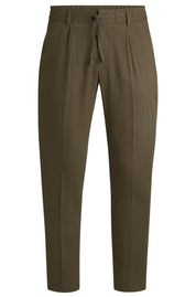 Hose PERIN Tapered Fit - 302-Dark Green - Braun
