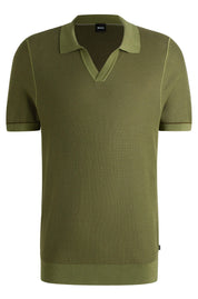 Poloshirt aus Baumwollmix - 311-Medium Green - Grün