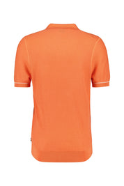Poloshirt aus Baumwollmix - 823-Bright Orange - Orange