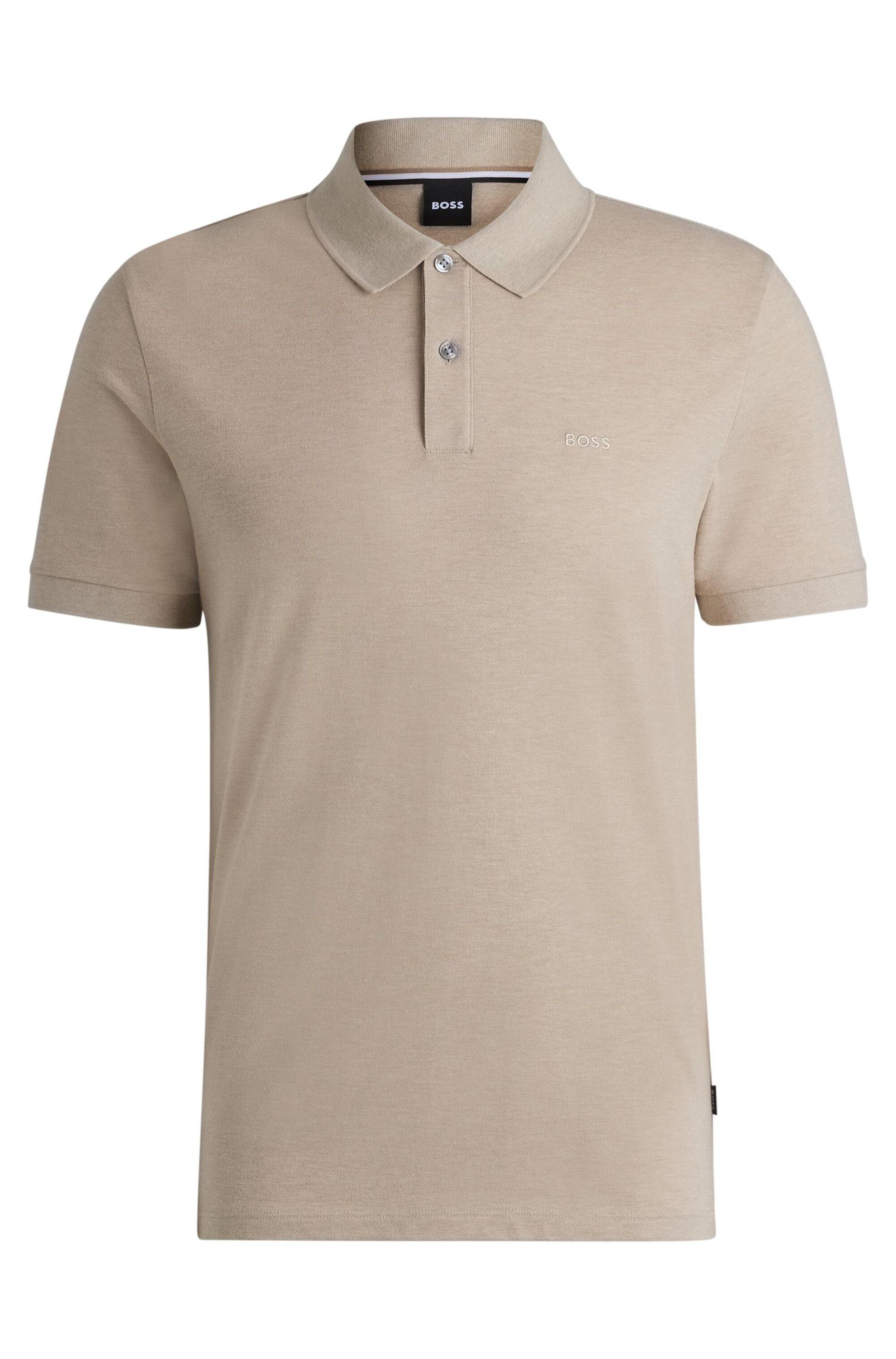 Poloshirt aus Baumwolle - 290-Open Beige - Beige