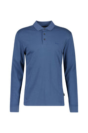 Langarmshirt - 425-Medium Blue - Blau