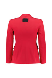 Blazer Asmalla Regular Fit - 610-Medium Red - Rot