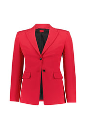 Blazer Asmalla Regular Fit - 610-Medium Red - Rot